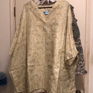 5X Uniform Scrub Top NWOT